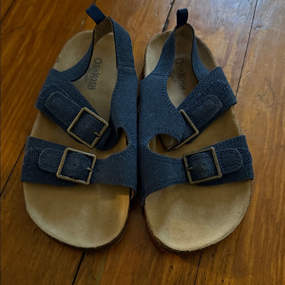 Oshkosh Navy Blue Sandals with Buckle Straps